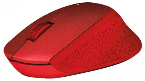 Logitech M330 SILENT PLUS Red USB