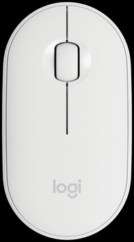 Мышь Logitech M350 Pebble (белый) - фото