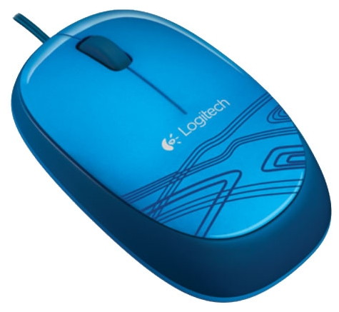 Мышь Logitech Mouse M105 Blue USB