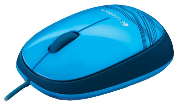 Мышь Logitech Mouse M105 Blue USB