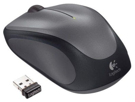 Мышь Logitech Wireless Mouse M235 Grey-Black USB