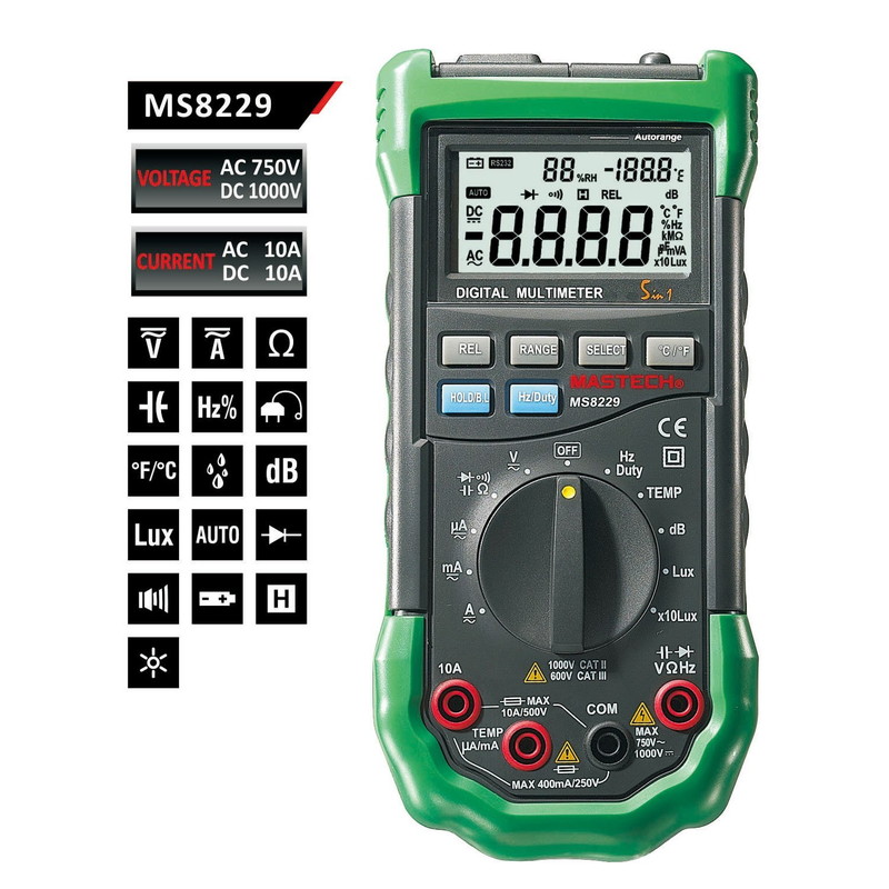 Мультиметр Mastech MS8229