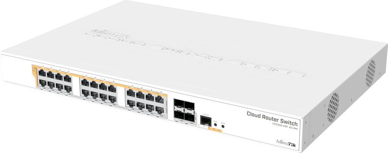 Коммутатор MikroTik CRS328-24P-4S+RM