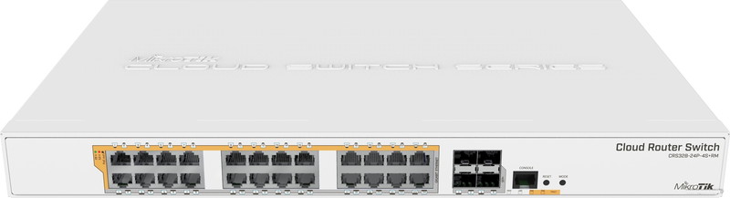 Коммутатор MikroTik CRS328-24P-4S+RM