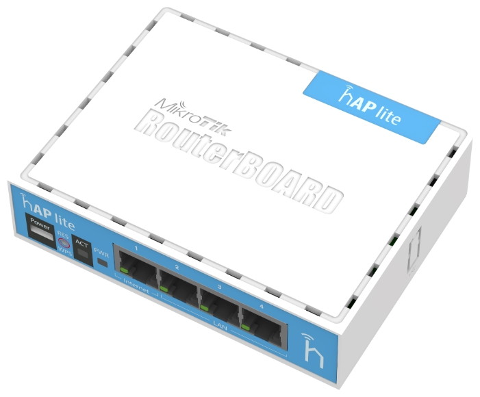 Беспроводной маршрутизатор MikroTik hAP lite