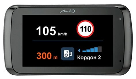Видеорегистратор с радар-детектором Mio MiVue i85