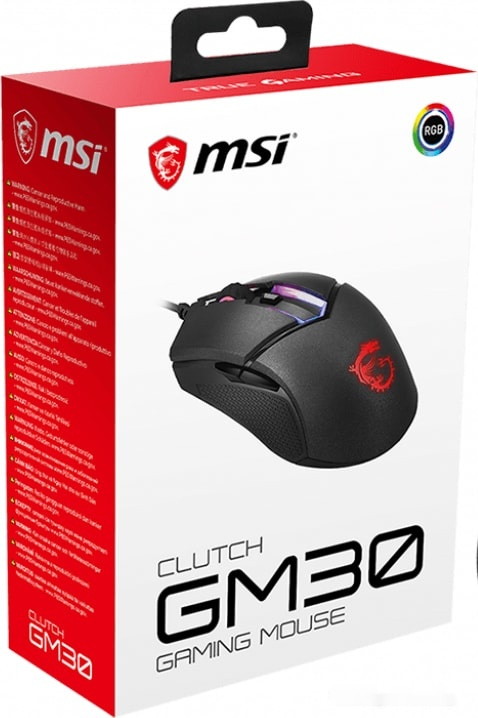 Игровая мышь MSI Clutch GM30