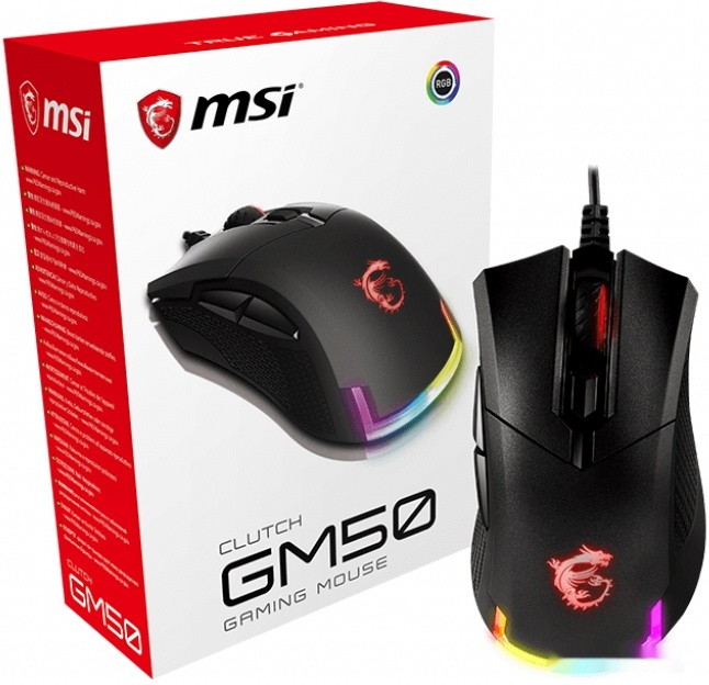 Игровая мышь MSI Clutch GM50