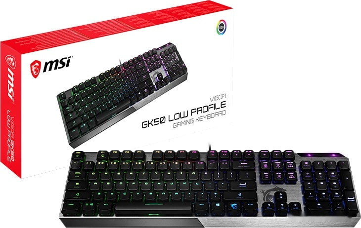 Клавиатура MSI Vigor GK50 Low Profile