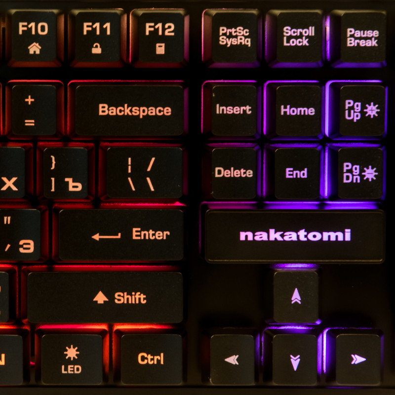 Клавиатура Nakatomi KG-23U (черный)