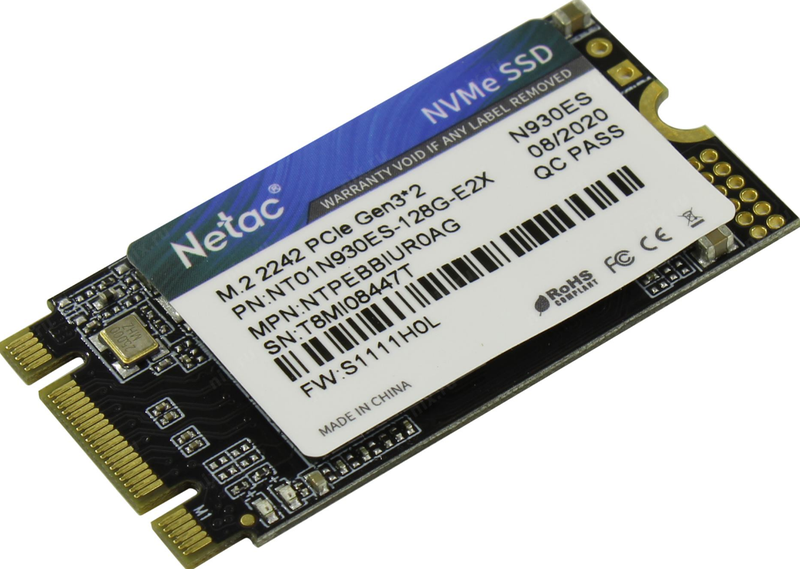 SSD Netac N930ES 128GB NT01N930ES-128G-E2X