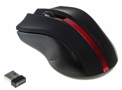 Мышь Oklick 615MW Black-Red USB - фото