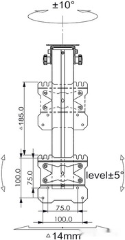 Кронштейн Onkron CR1S - фото2