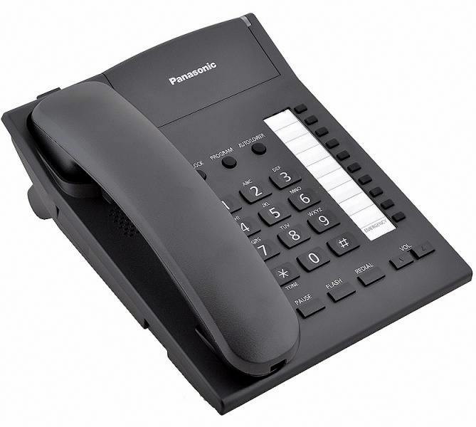 Проводной телефон Panasonic KX-TS2382 B