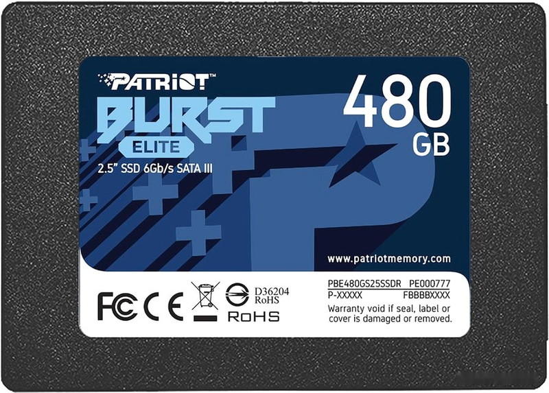 SSD Patriot Burst Elite 480GB PBE480GS25SSDR