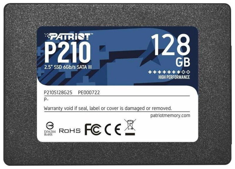 SSD Patriot P210 128GB P210S128G25