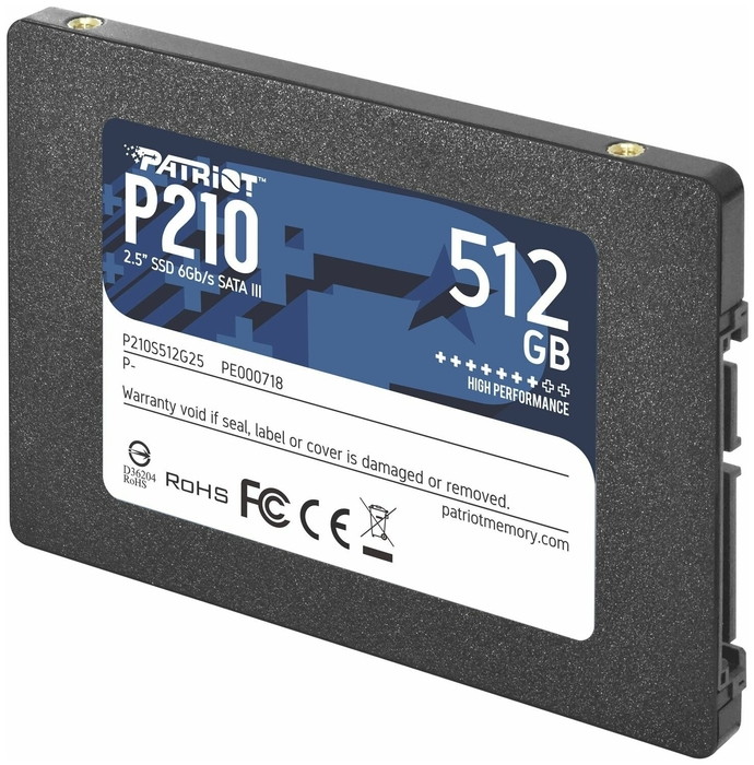 SSD Patriot P210 512GB P210S512G25