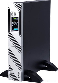 Источник бесперебойного питания Powercom Smart Rack&Tower SRT-1000A LCD - фото2