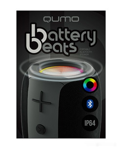 Беспроводная колонка Qumo BatteryBeats (черный) - фото2