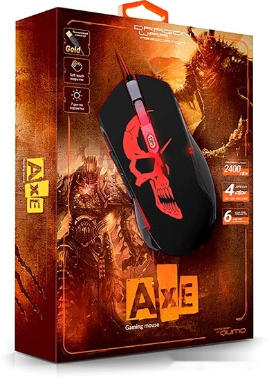 Игровая мышь Qumo Dragon War Axe M07