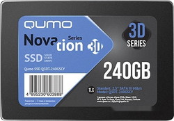 SSD Qumo Novation 3D TLC 240GB Q3DT-240GSCY - фото