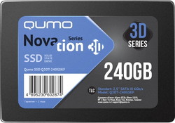 SSD Qumo Novation 3D TLC 240GB Q3DT-240GSKF - фото