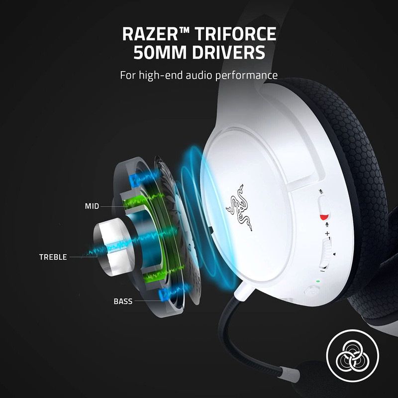 Наушники RAZER Kaira для Xbox (белый)