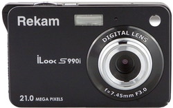 Фотоаппарат REKAM iLook S990i (черный) - фото