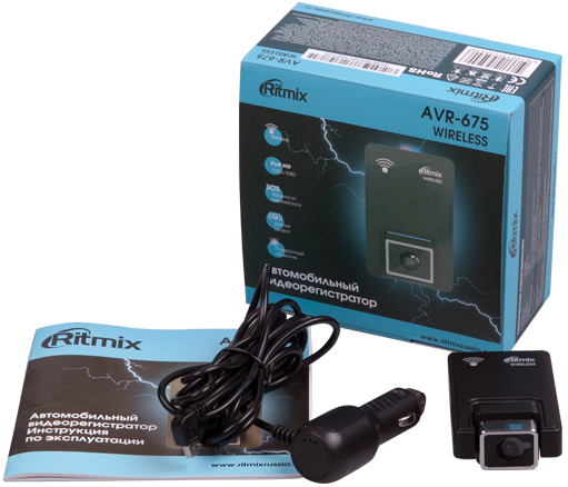 Автомобильный видеорегистратор Ritmix AVR-675