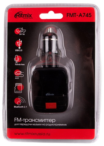 FM-модулятор Ritmix FMT-A745