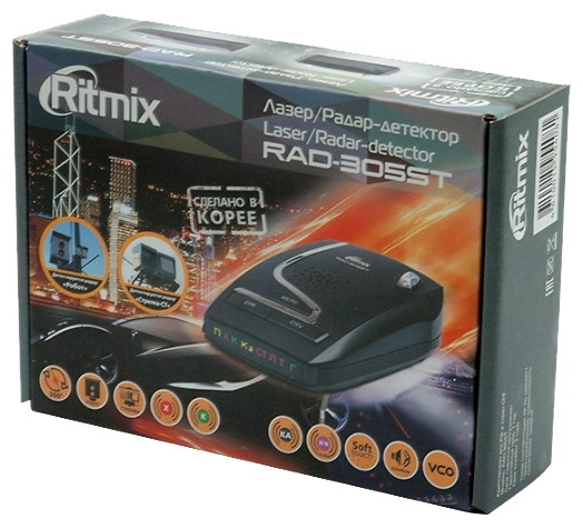 Радар-детектор Ritmix RAD-305ST