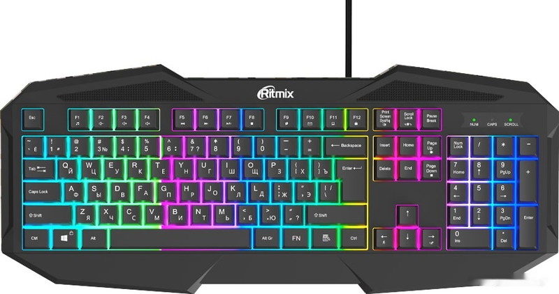Клавиатура Ritmix RKB-550 (черная)
