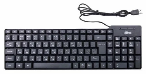 Клавиатура + мышь Ritmix RKC-010 Black USB
