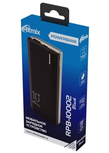 Аккумулятор Ritmix RPB-10002 (Black)