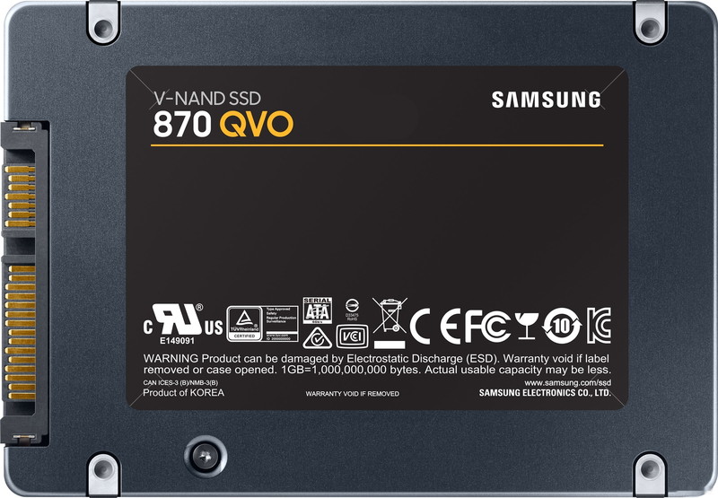 SSD Samsung 870 QVO 4TB MZ-77Q4T0BW