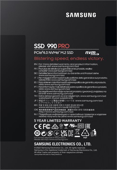 SSD Samsung 990 Pro 2TB MZ-V9P2T0BW - фото2