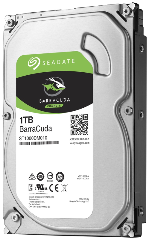Жесткий диск Seagate BarraCuda 1TB [ST1000DM010]
