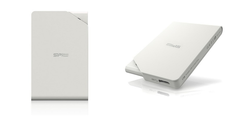 Внешний жёсткий диск Silicon Power Stream S03 1TB White