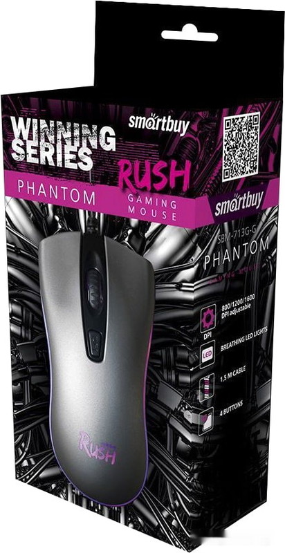 Игровая мышь SmartBuy Rush Phantom SBM-713G-G