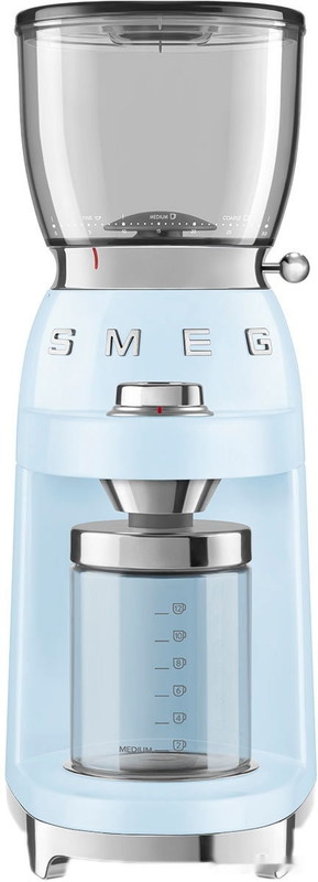 Электрическая кофемолка Smeg CGF01PBEU (пастельный голубой)