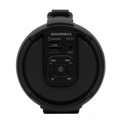 Беспроводная колонка SoundMAX SM-PS5020B (черный) - фото