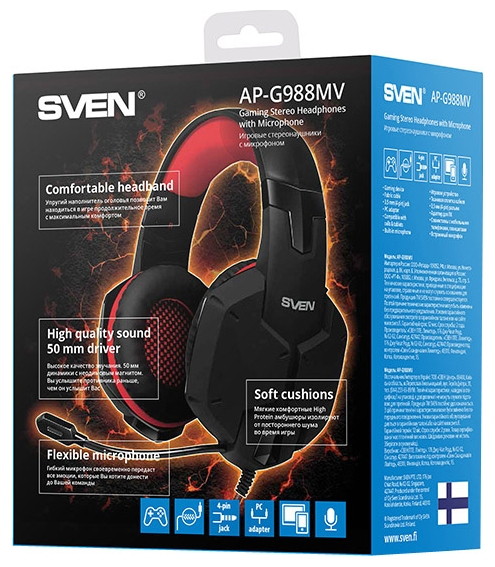 Компьютерная гарнитура Sven AP-G988MV