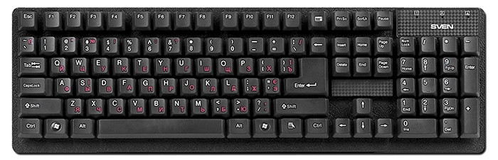 Клавиатура Sven Standard 301 USB (Black)