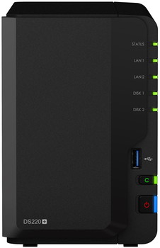 Сетевой накопитель Synology DS220+ - фото