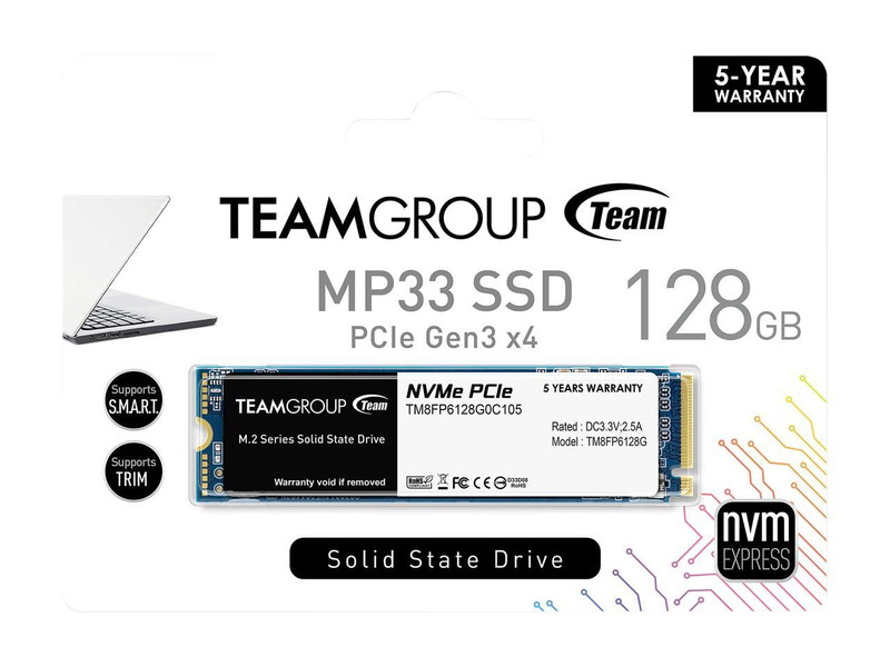 SSD Team MP33 128GB TM8FP6128G0C101