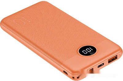 Внешний аккумулятор TFN Razer LCD 10 PD 10000mAh (оранжевый)