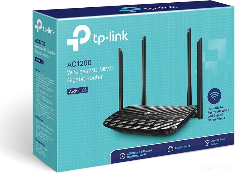 Беспроводной маршрутизатор TP-Link Archer C6