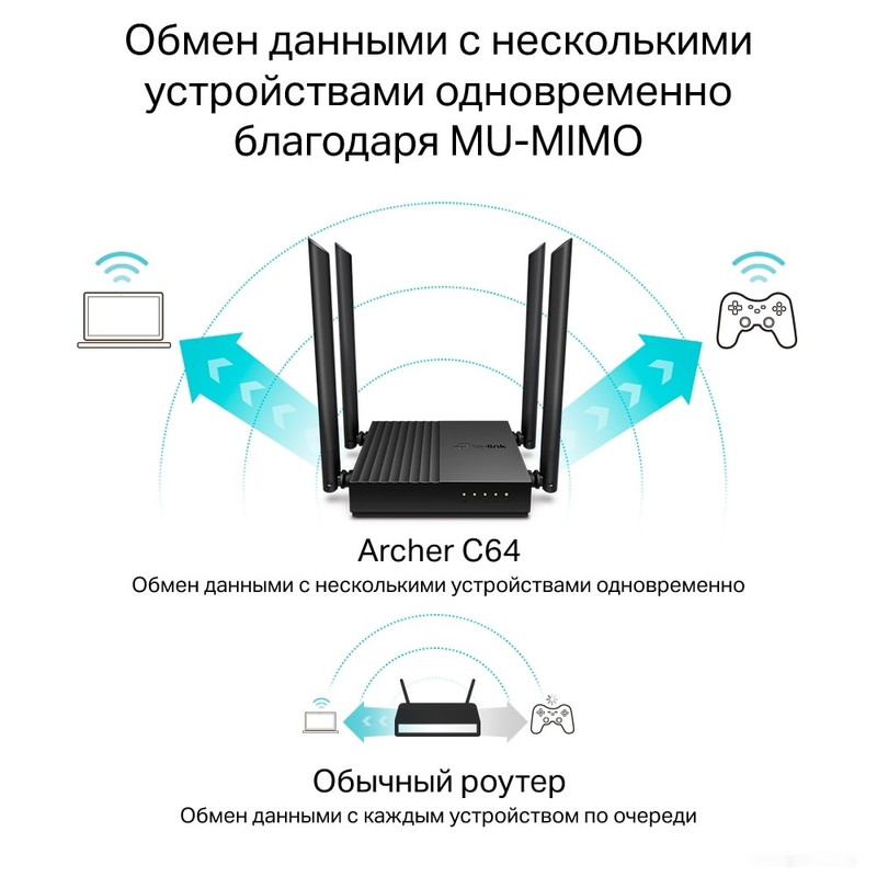 Wi-Fi роутер TP-Link Archer C64