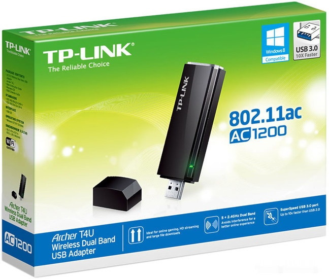 Wi-Fi адаптер TP-Link Archer T4U