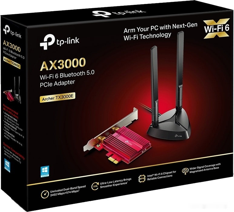 Wi-Fi/Bluetooth адаптер TP-Link Archer TX3000E